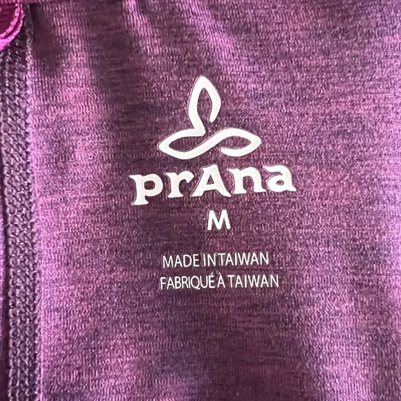 Prana Heathered Purple Jacket - Picture 5 of 8